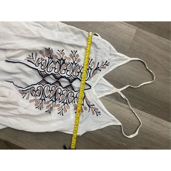 Free People La Luna Set, White Eyelet Tunic Top and Shorts, Sz Medium, MSRP $148 - Picture 6 of 12